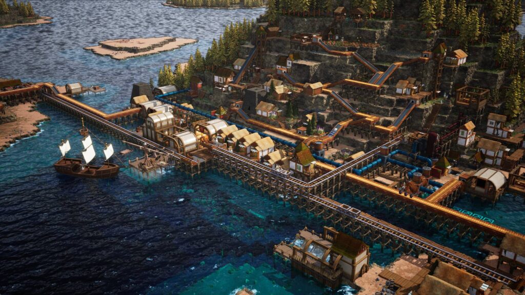 Build island factory towns for fat cats in Whiskerwood, the latest sooty strategy sim from Hooded Horse and the Railgrade devs