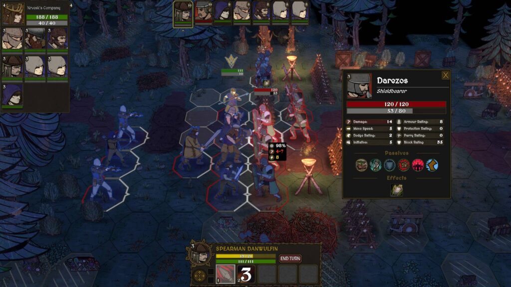 If you like Banner Saga and Wildermyth, you might like the desperate running battles of tactics RPG Lost In The Open