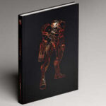 Metroid Prime 1-3: A Visual Retrospective Has Clothbound Cover With Metallic Art