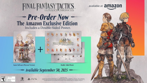 Final Fantasy Tactics Amazon Exclusive Edition Still Available For Release-Day Delivery