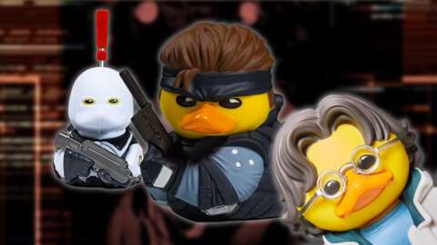 Check Out These Adorable Metal Gear Solid Rubber Duckies