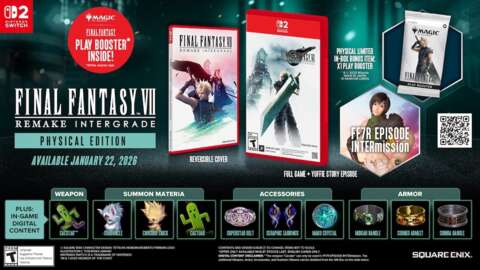 Final Fantasy 7 Remake For Switch 2 Comes With Magic: The Gathering Cards