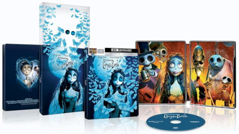 Corpse Bride Limited Edition Steelbook Preorders Discounted, Releases This Week
