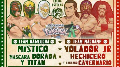 Pokemon Teamed Up With CMLL For The Coolest Wrestling Crossover Event