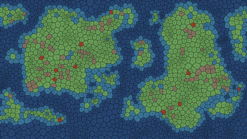 Civilization 7 dev explains how the revamped 4X map generator bolts together continents from Voronoi diagrams