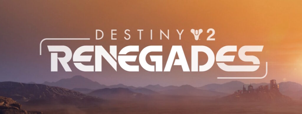 Destiny 2’s Star Wars inspired Renegades expansion launches December 2nd