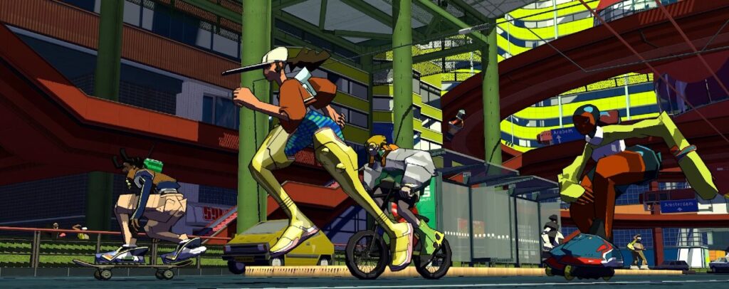 Hyperfunk has been revealed by Bomb Rush Cyberfunk developer, Team Reptile