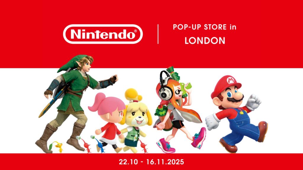 Nintendo’s first-ever UK pop-up store is coming to London so you can buy merchandise typically only available in Japan