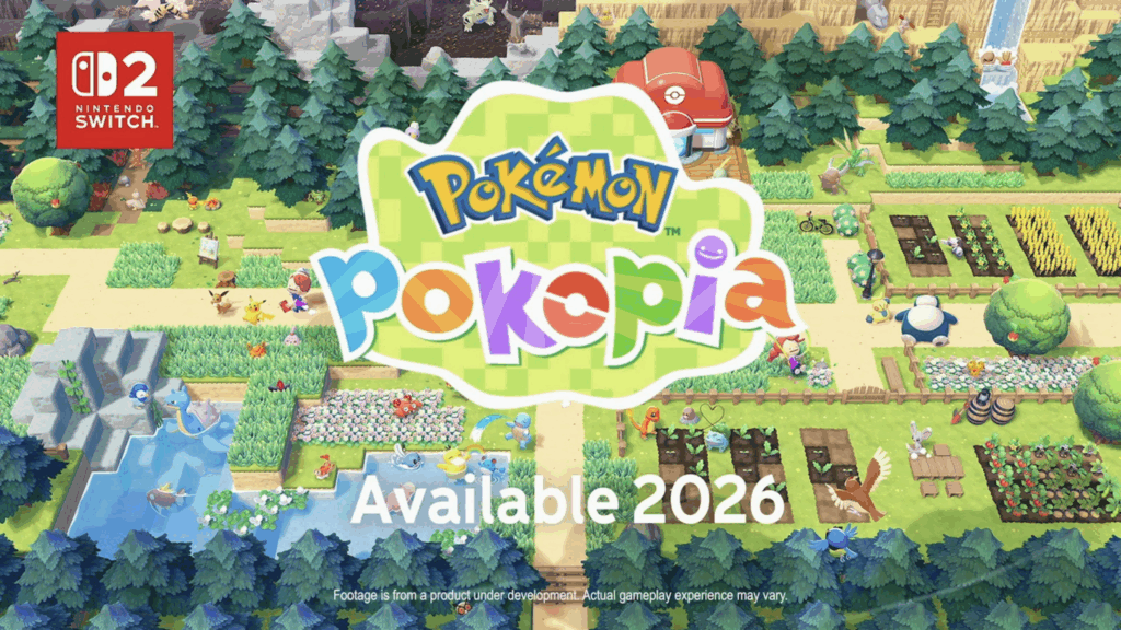 Cozy Farming Pokémon Spin-Off Game Pokémon Pokopia from Koei Tecmo Announced, Arriving 2026
