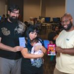 Gamer mum goes viral for winning at Mortal Kombat while holding baby