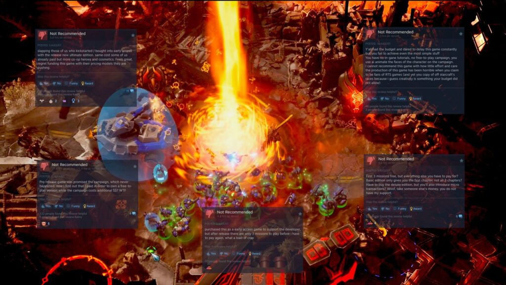 “Players have less time than ever” — StarCraft successor Stormgate tanks; industry is blamed. Steam reviews say otherwise.