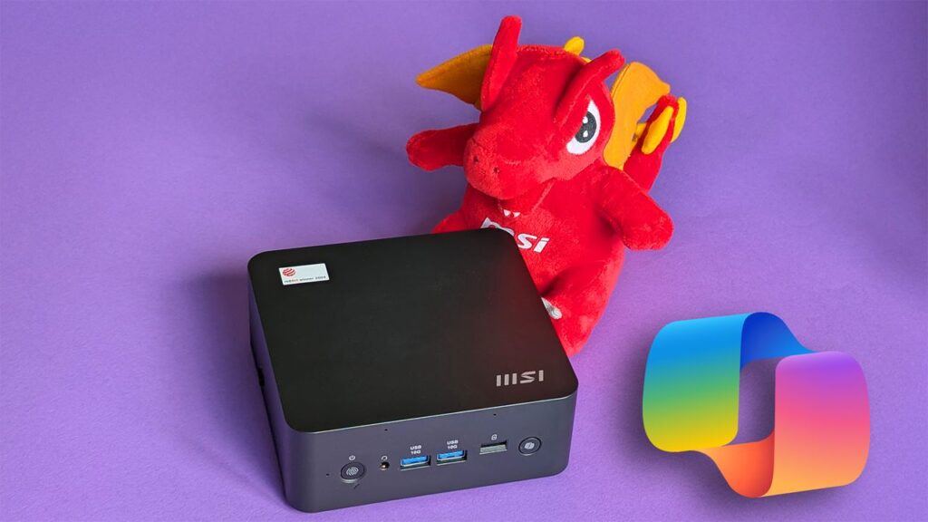 I went hands-on with a Copilot+ mini PC — MSI’s Cubi NUC AI+ 2MG opts for Intel chips and some quirky features for Windows 11