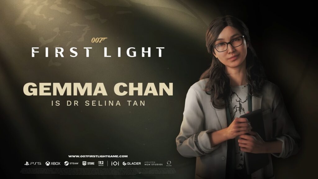 Actress Gemma Chan will play a character in 007 First Light