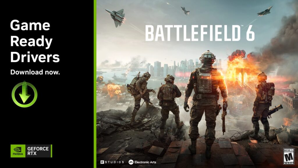 NVIDIA Releases Battlefield 6 GeForce Game Ready Driver
