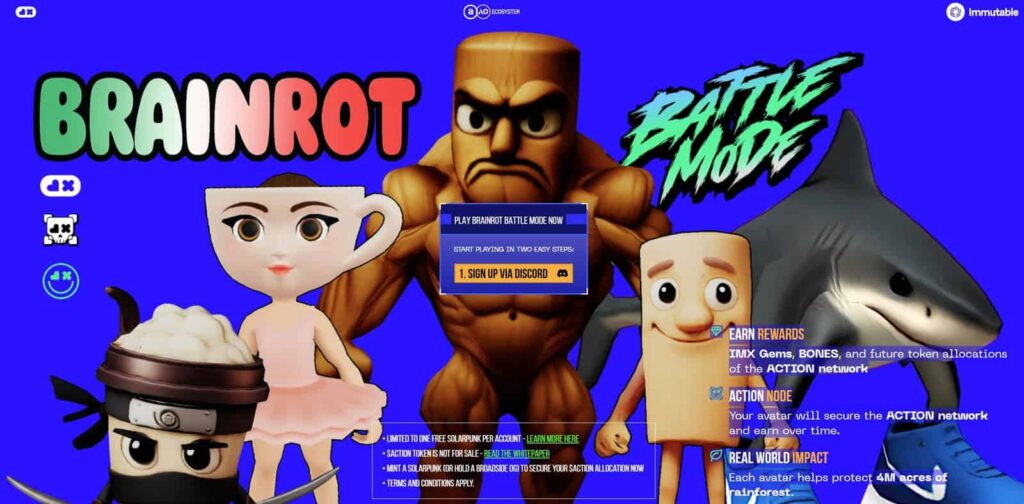 BRAINROT: Battle Mode Launches on Basejump