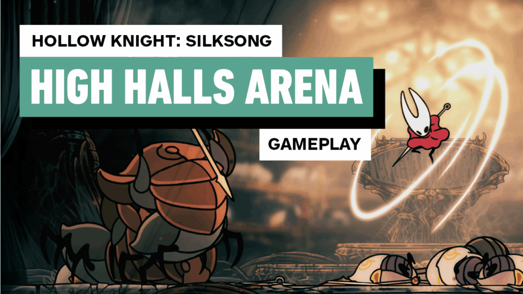 Hollow Knight: Silksong Boss Fight – Battle Arena/Locked Room (High Halls, Conductor’s Melody)