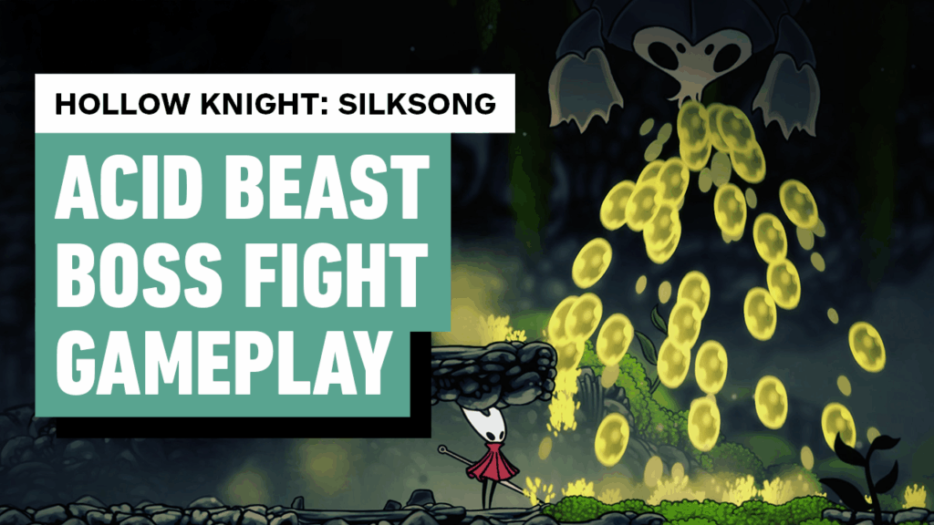 Hollow Knight: Silksong Boss Fight – Craggler/Acid Beast Fight