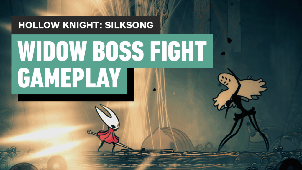 Hollow Knight: Silksong Boss Fight – Widow (Shellwood)