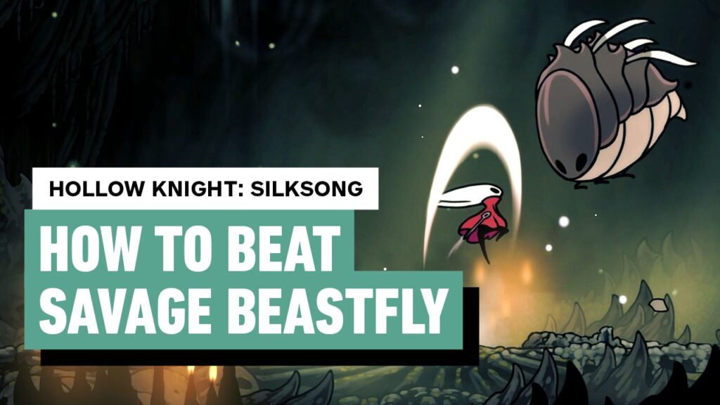 Hollow Knight: Silksong – Savage Beastfly Boss Fight Gameplay