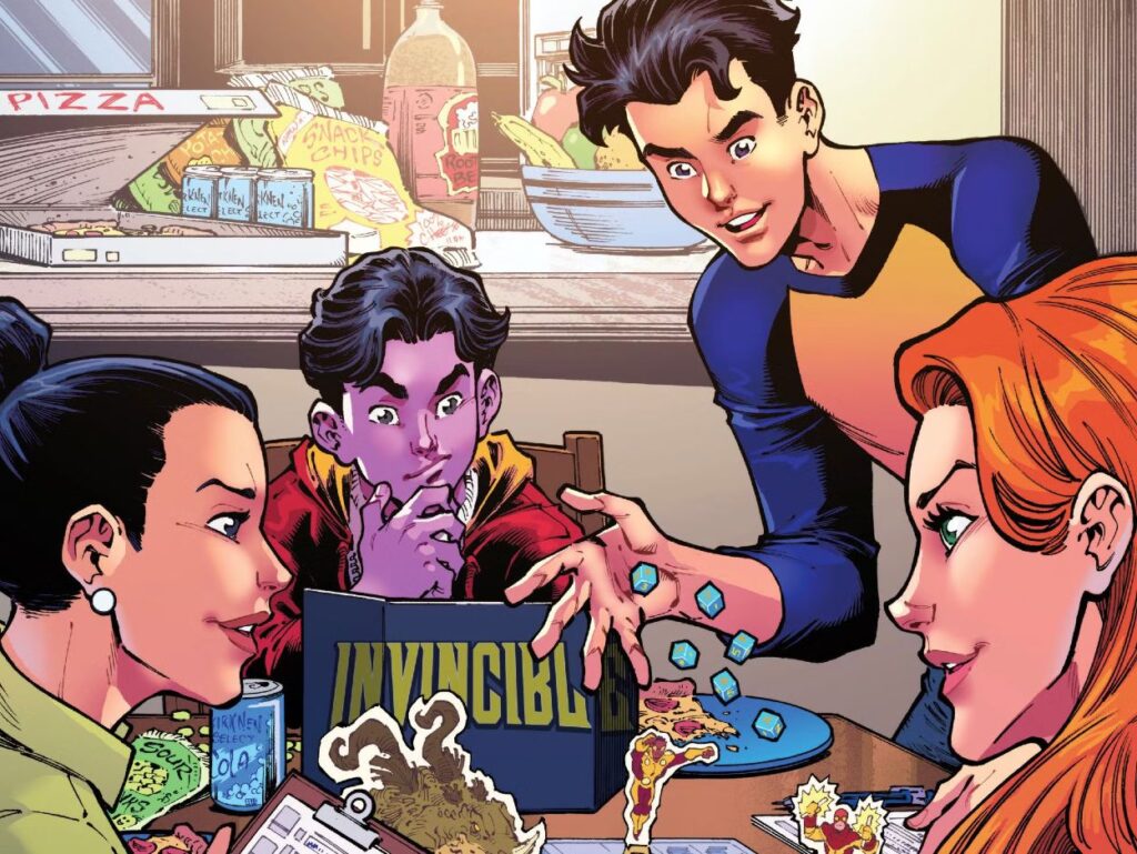 The Invincible TTRPG blends bloody battles, superhero banter, and personal drama