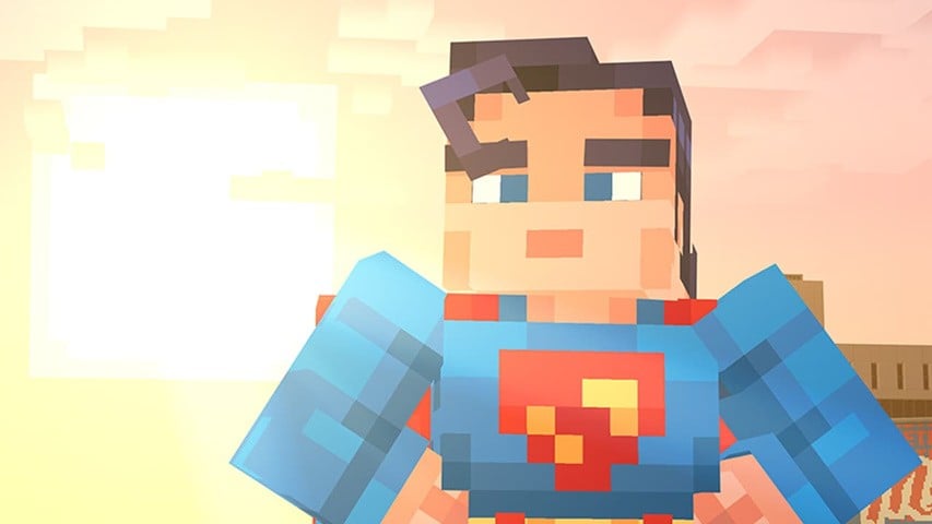 Superman DLC Now Available On Minecraft Marketplace