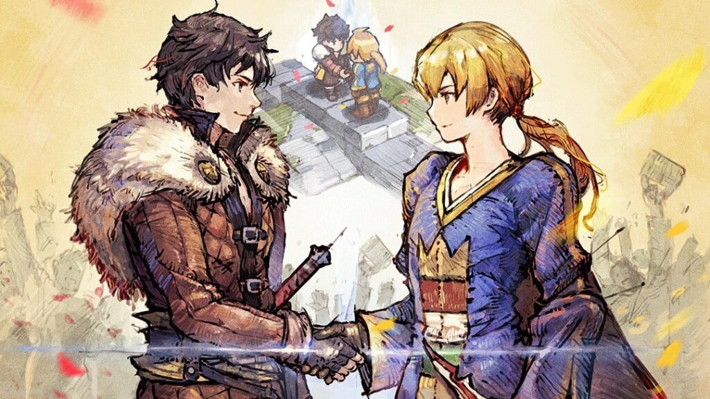 Final Fantasy Tactics Launch Day Artwork Features A Special Triangle Strategy Crossover