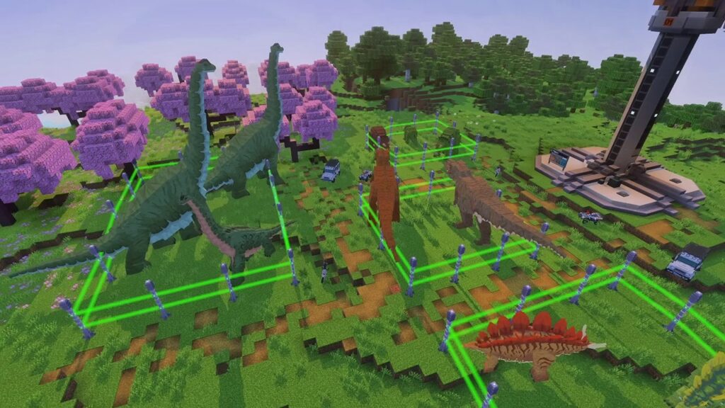 Minecraft x Jurassic World – Official Trailer