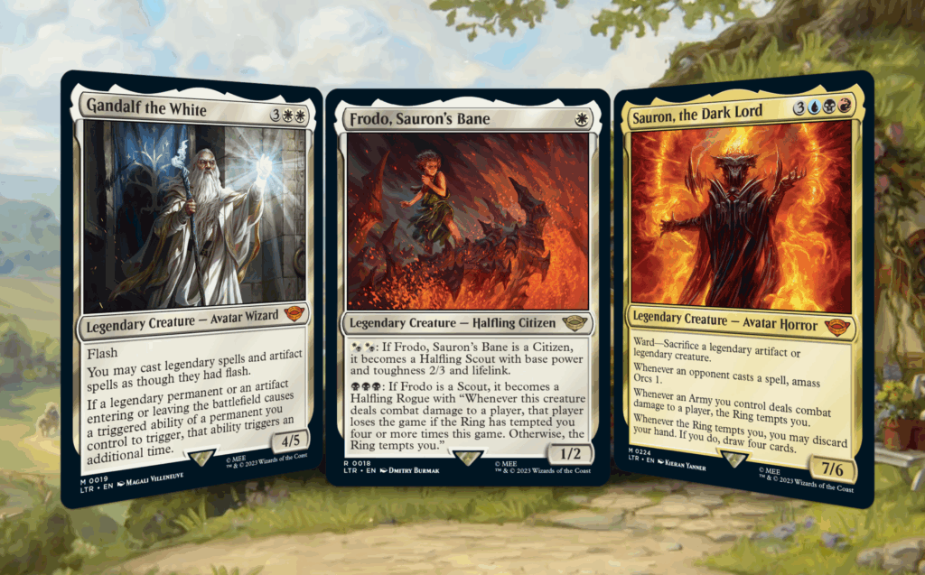 MTG just teased a new Lord of the Rings crossover set