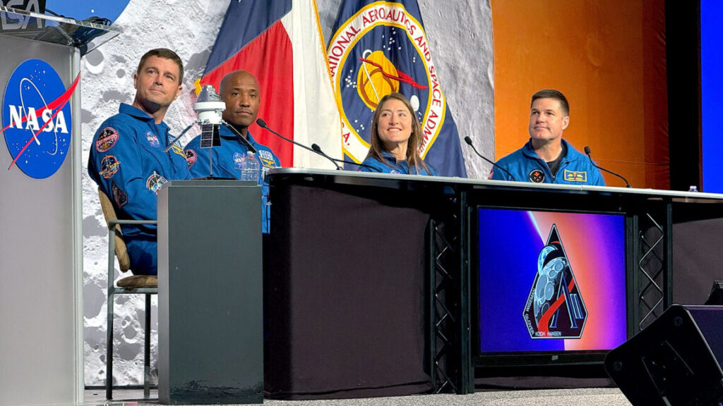 The crew of Artemis II will fly on Integrity during mission to the Moon