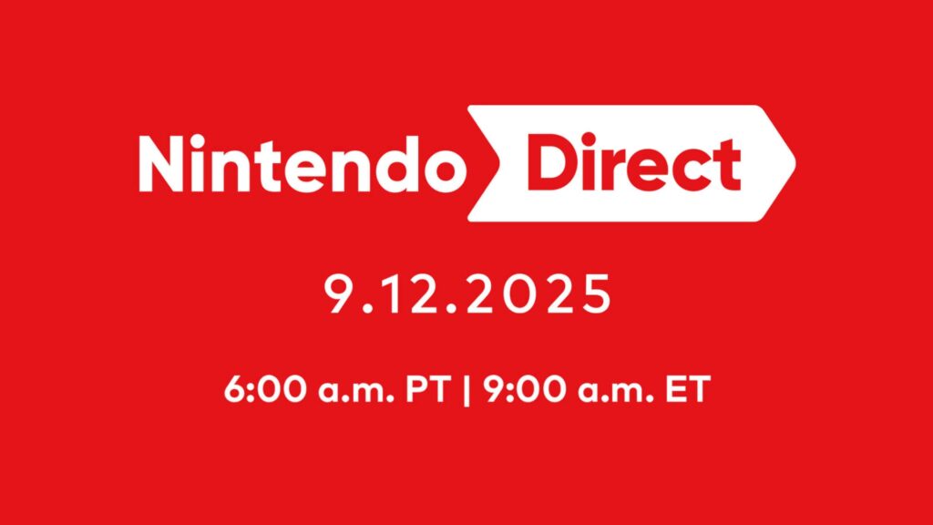 New Nintendo Direct Presentation Announced for Friday