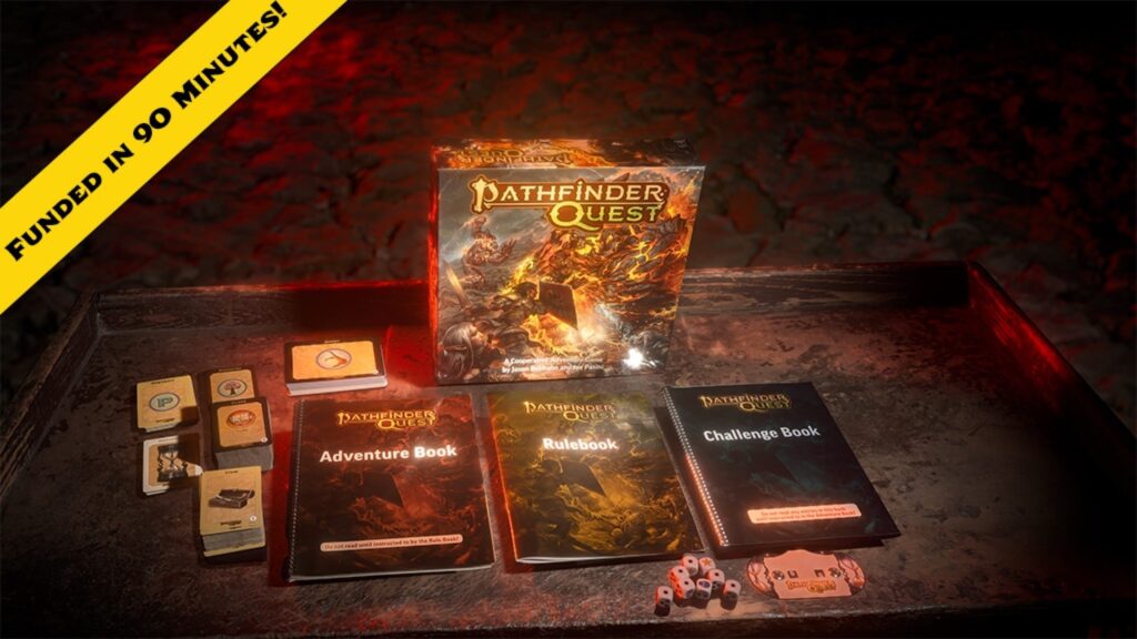 Pathfinder Quest Backerkit Campaign Blows Through Funding Goal in 90 Minutes