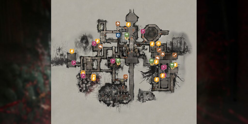 Silent Hill f – Interactive Map (Worship Hall)
