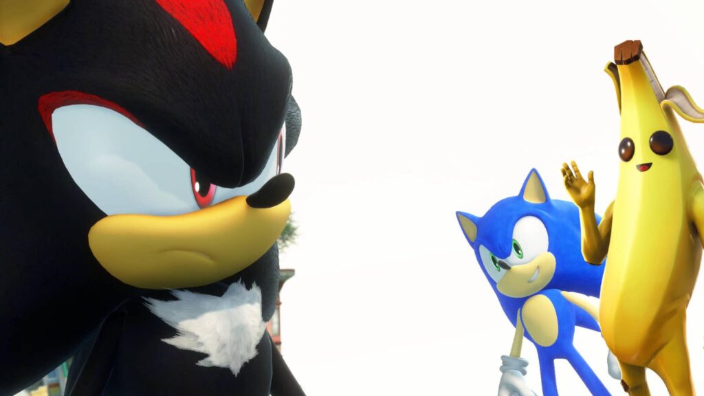 Sonic and Shadow coming to Fortnite, leaks suggest, but not how you’d expect