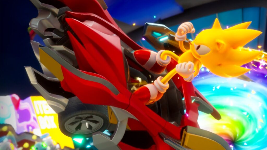 Sonic Racing: CrossWorlds – Blazing Fast Super Sonic and Hatsune Miku Gameplay