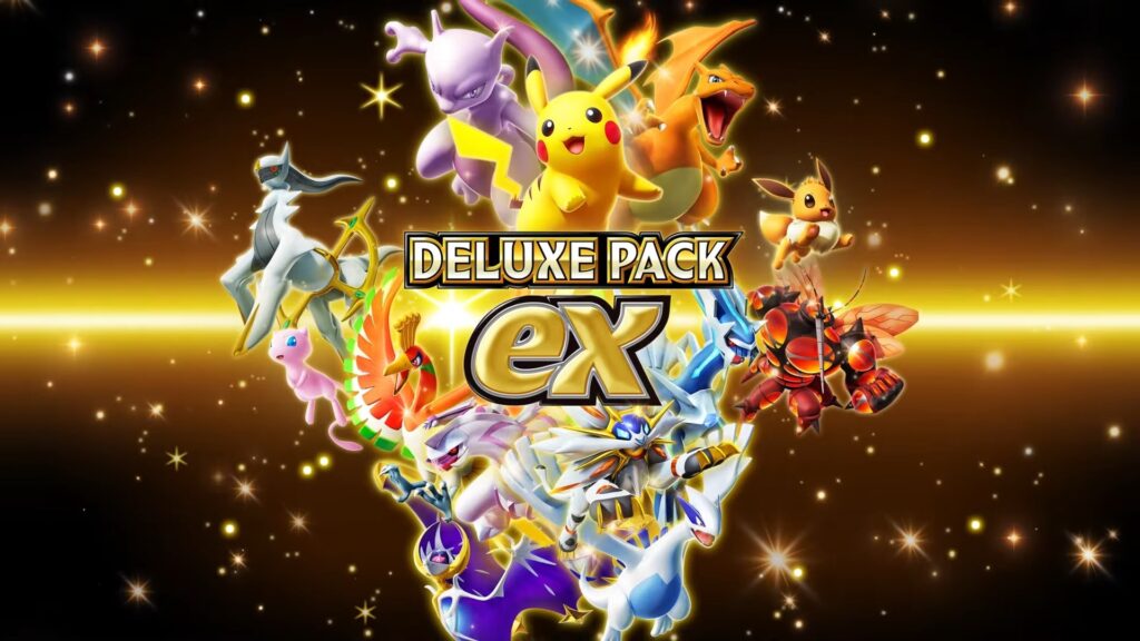 The Pokémon TCG Pocket Deluxe Pack EX booster comes out on September 30
