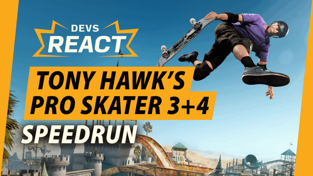 Tony Hawk’s Pro Skater 3+4 Developers React to Incredible Speedrun