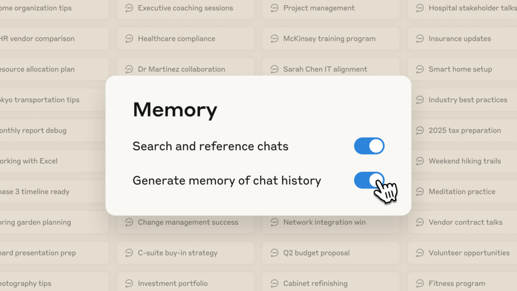 Anthropic’s Claude chatbot is getting a ‘memory’ upgrade