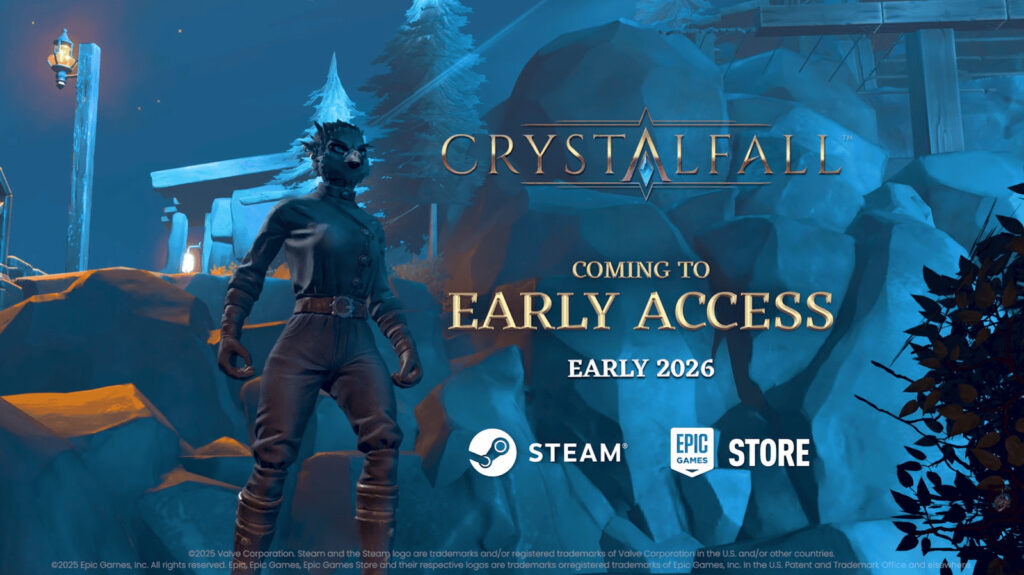 Cold River Games Teams Up with PlayPark for Crystalfall Early Access Launch
