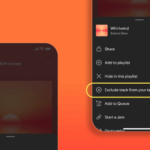 Spotify now lets you exclude tracks from your taste profile, improving recommendations
