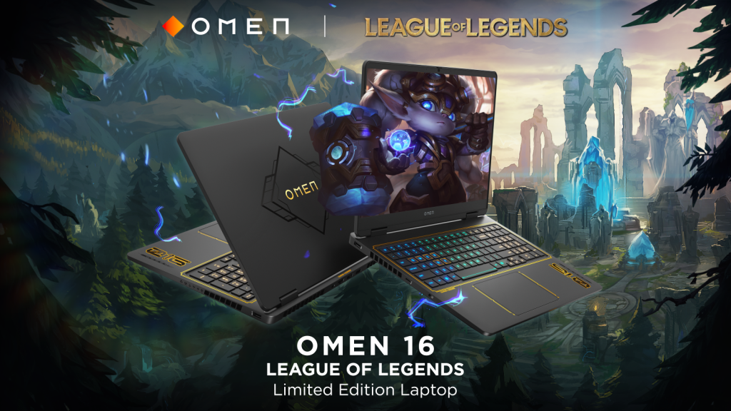 HP’s latest Omen 16 gaming laptop is an incredible looking love letter to the League of Legends community