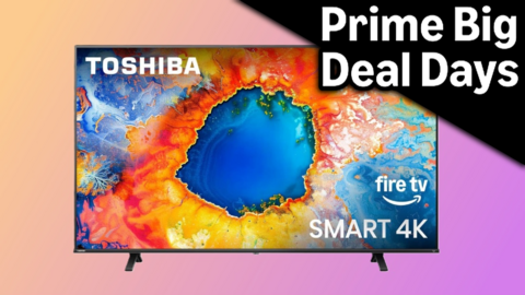 This Toshiba 55-Inch 4K Fire TV Is Only $200 For Prime Big Deal Days