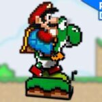 Retro Super Mario & Yoshi Lego Set Discounted To Best Price Yet Before Prime Big Deal Days