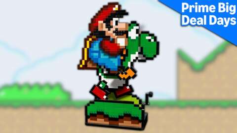 Retro Super Mario & Yoshi Lego Set Discounted To Best Price Yet Before Prime Big Deal Days