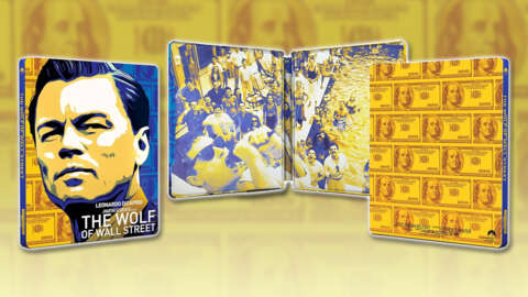 The Wolf Of Wall Street Getting A Striking Gold Steelbook 4K Blu-Ray