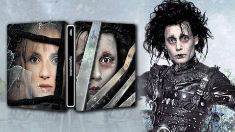 The Edward Scissorhands Steelbook 4K Blu-Ray Arrives Just In Time For Halloween