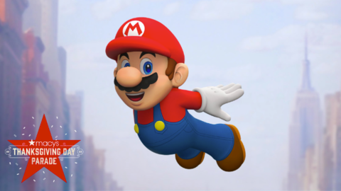 Giant Gassy Mario Invades New York City Soon