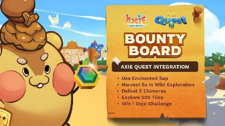 Axie Infinity Introduces New Bounties & Broadens Quests