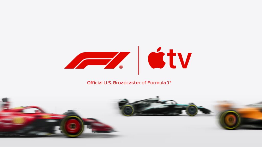 Apple TV will be the only place to watch F1 in the US, starting next year