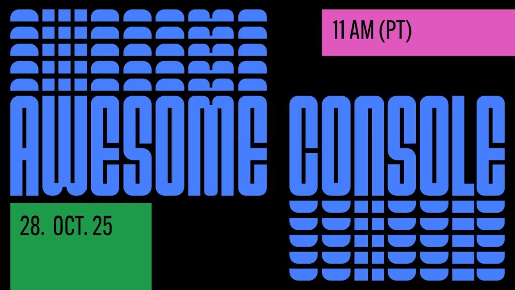 Awesome Console Showcase 2025: Everything Announced