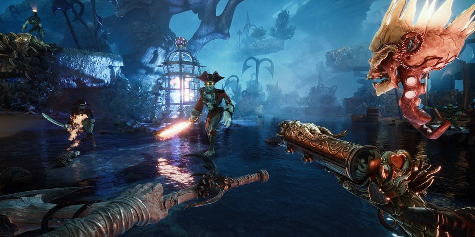 Davy X Jones is a first person adventure with piratical flair